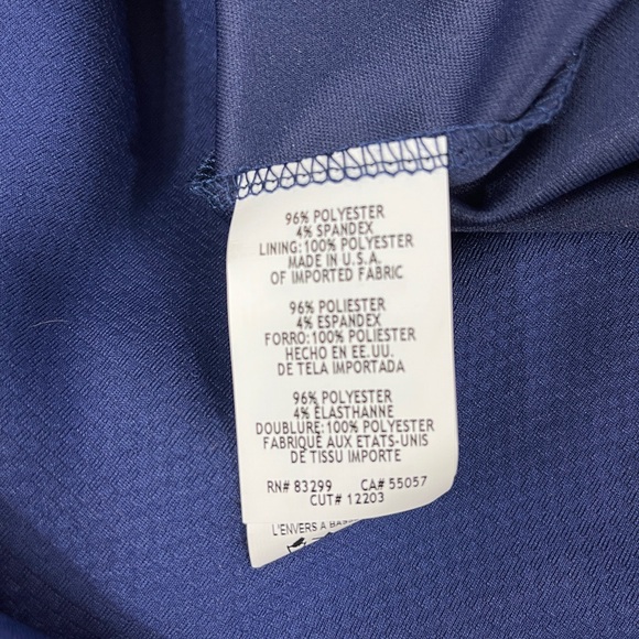 Jump Apparel Juniors navy blue sparkle homecoming dress - Picture 7 of 8